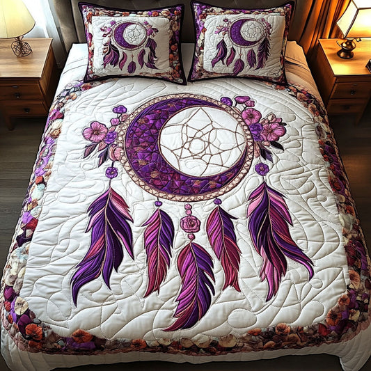 Moonlit Dream 3-Piece Quilted Bedding Set NCU0NT3377