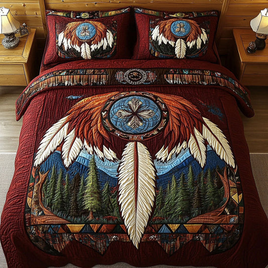 Moonlit Dream 3-Piece Quilted Bedding Set NCU0PT7392