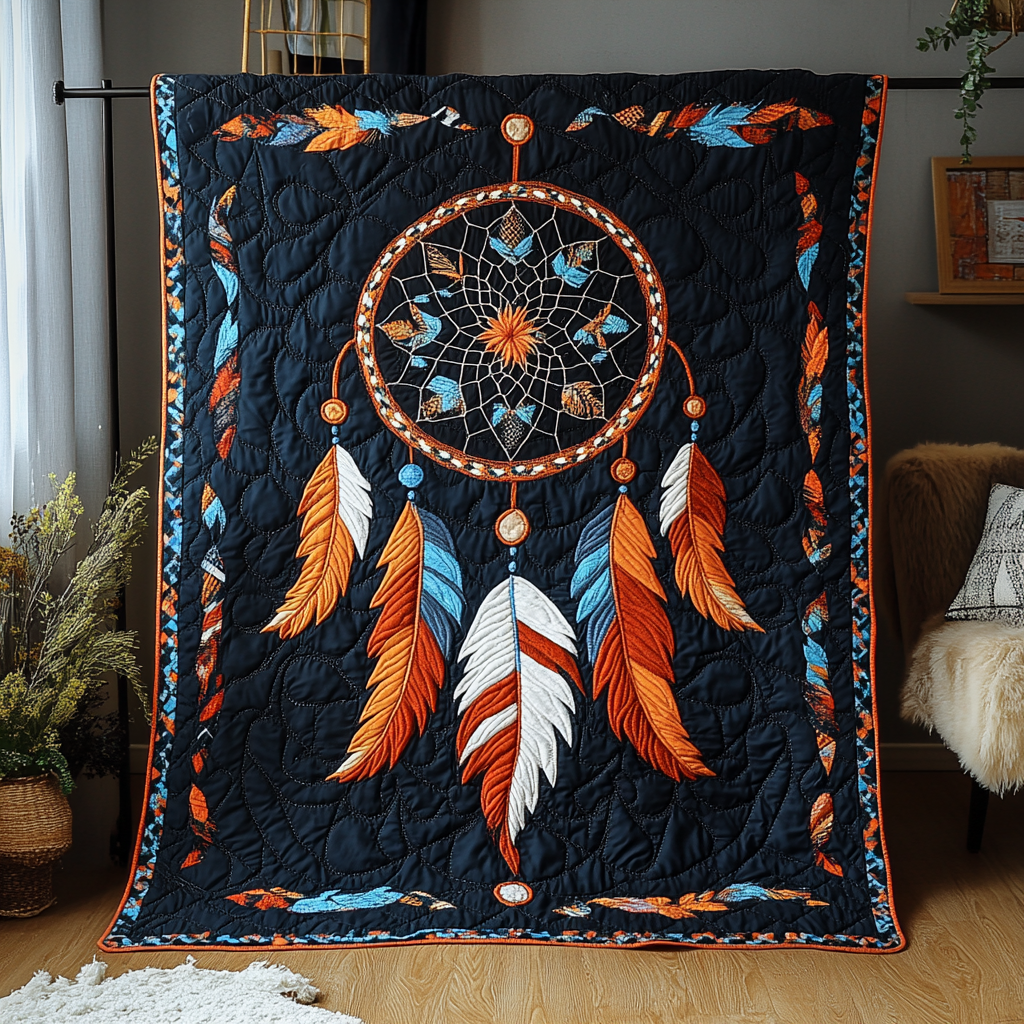 Alpine Bernese Dreams Quilted Blanket NCU0PT1796