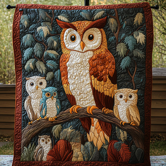 Moonlit Guardian Quilted Blanket NCU0DK4578