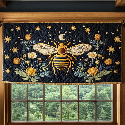 Moonlit Hive Quilted Valance NCU0NT4247