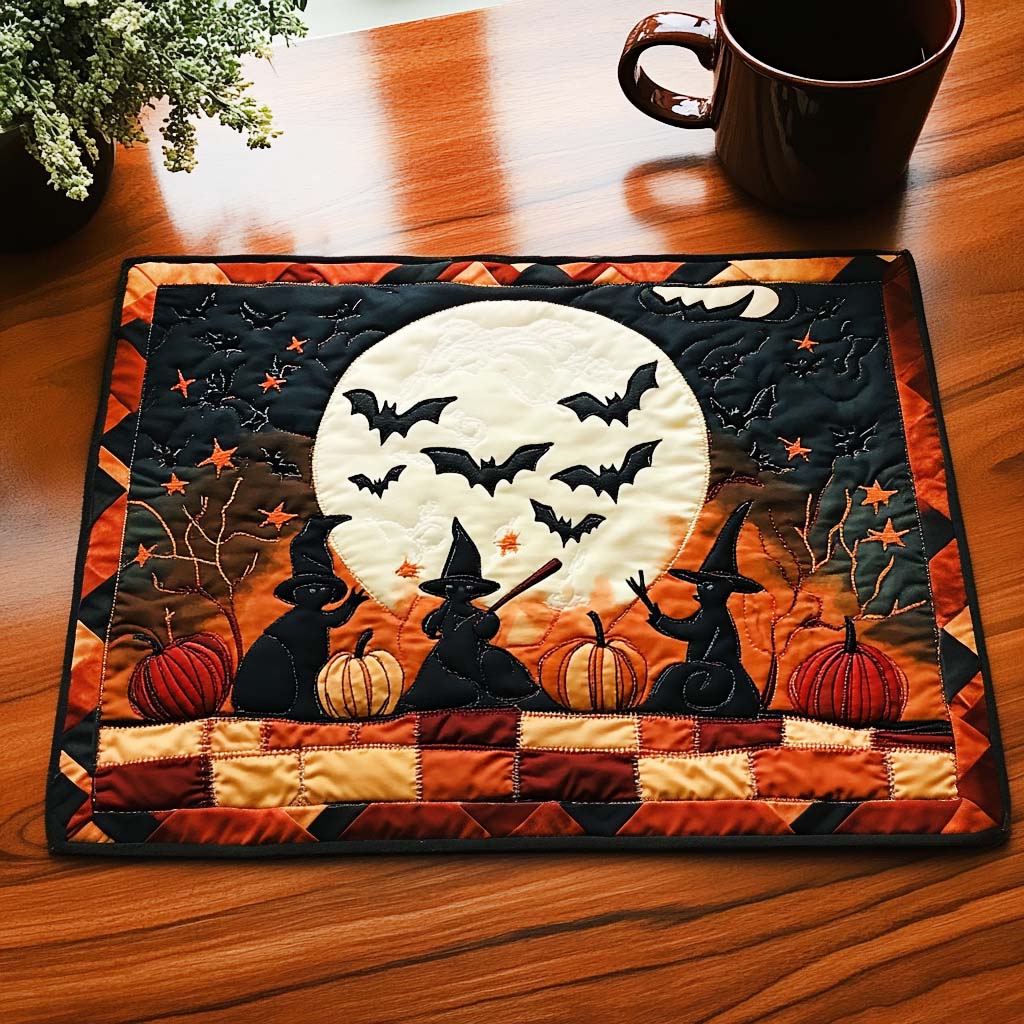 Moonlit Magic Quilted Placemat NCU0NT956