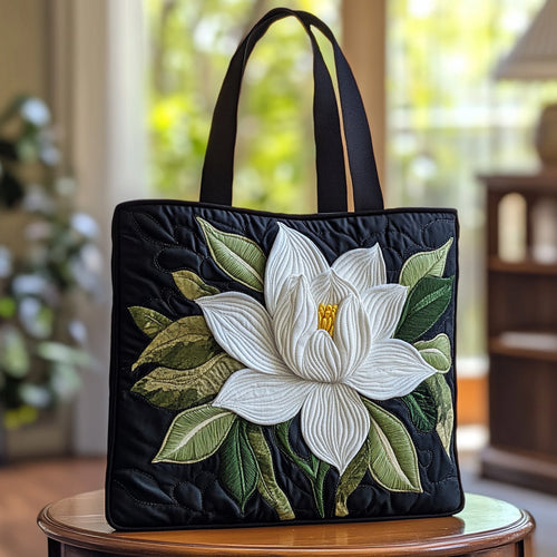 Moonlit Magnolia Quilted Tote Bag NCU0DV6821