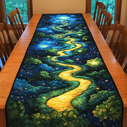 Moonlit Meadow Quilted Table Runner NCU0DK4214