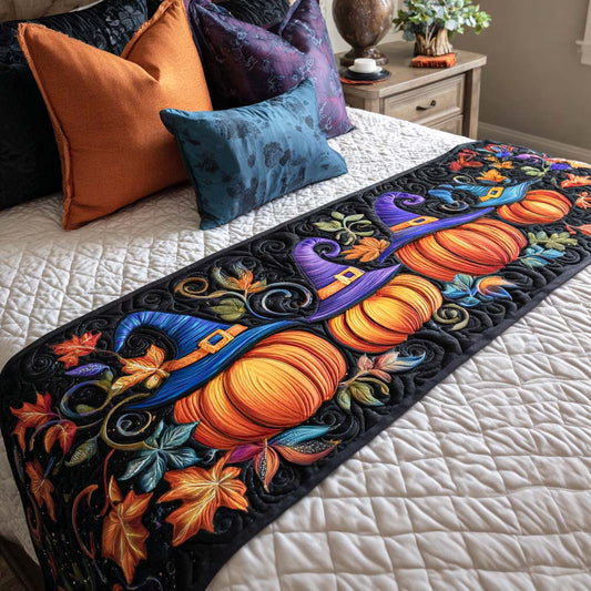 Moonlit Night Quilted Bed Runner NCU0NT9437