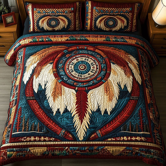 Moonlit Protector 3-Piece Quilted Bedding Set NCU0PT7394