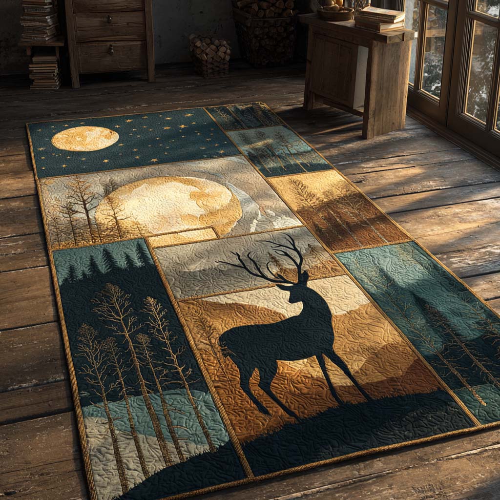 Moonlit Stag Runner Carpet NCU0XD1778 – Vantique
