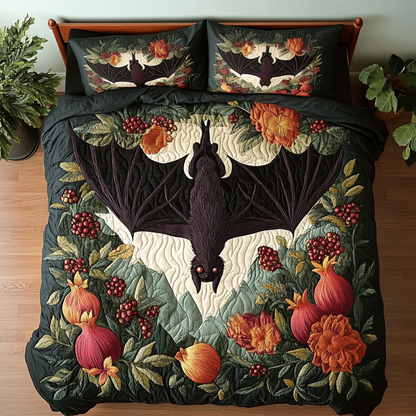 Moonlit Wings 3-Piece Quilted Bedding Set NCU0VH4534