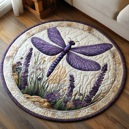 Moonlit Wings Quilted Round Mat NCU0DV7489