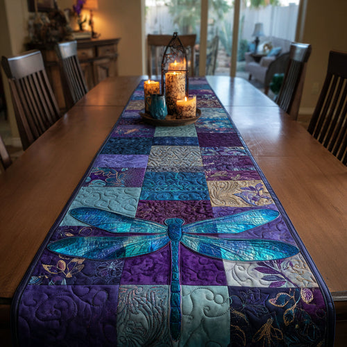 Moonlit Wings Quilted Table Runner NCU0DV8717