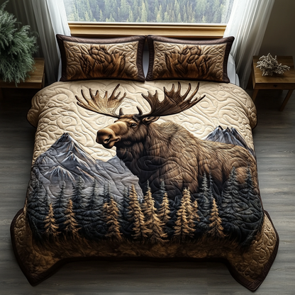 Forest Animals Quilted Bedding Set NCU0VT98