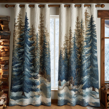 Forest Quilted Curtains NCU0VT331