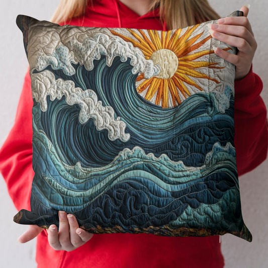 Morning Rays Quilted Pillow Case NCU0NT3318