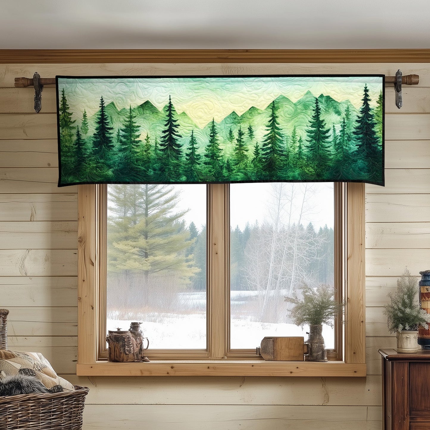 Morning Ascent Quilted Valance NCU0NT7181