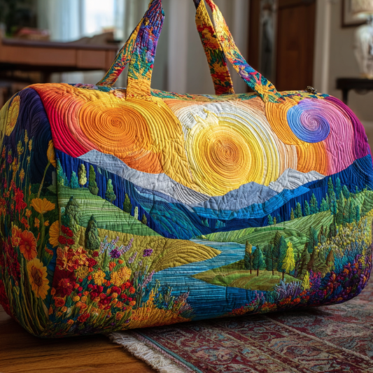 Morning Bloom Quilted Duffle Bag NCU0DK9818