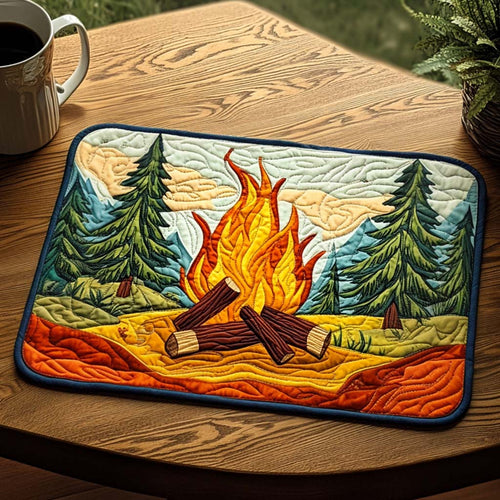 Morning Campsite Quilted Placemat NCU0NT808