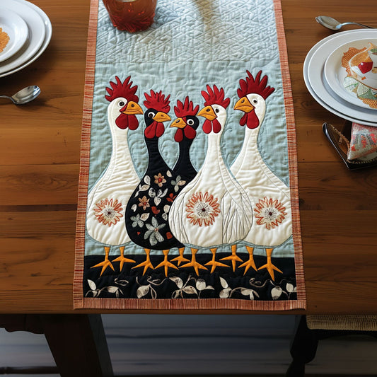 Morning Crow Comfort Quilted Table Runner NCU0PT5082