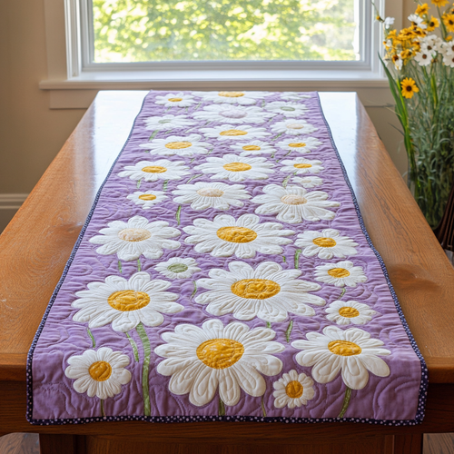 Morning Dew Quilted Table Runner NCU0DK6030