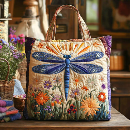 Morning Meadow Quilted Tote Bag NCU0XD1708