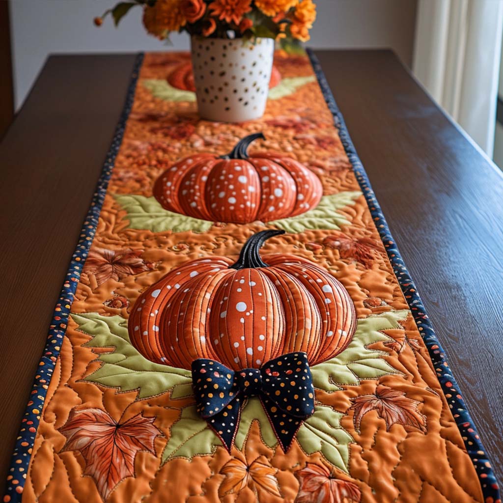 Fall Quilted Table Runner NCU0VT207