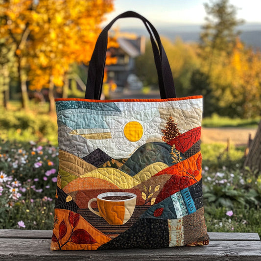 Morning Ritual Quilted Tote Bag NCU0PT8294