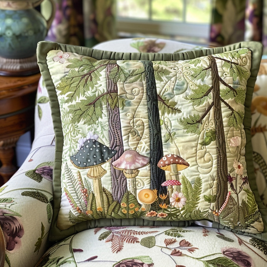 Moss Trail Quilted Pillow Case NCU0DV6408