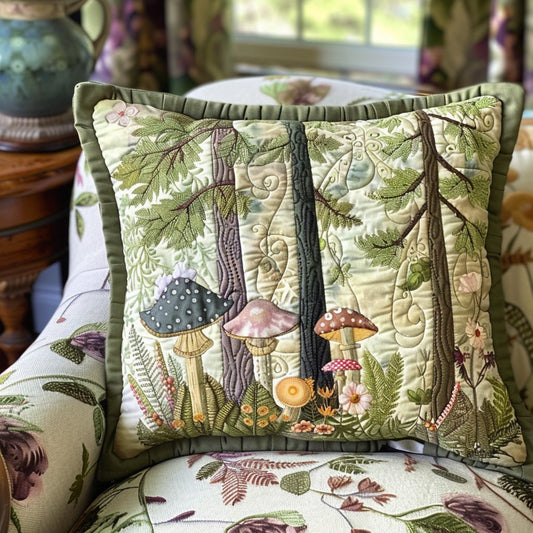 Moss Trail Quilted Pillow Case NCU0DV6408