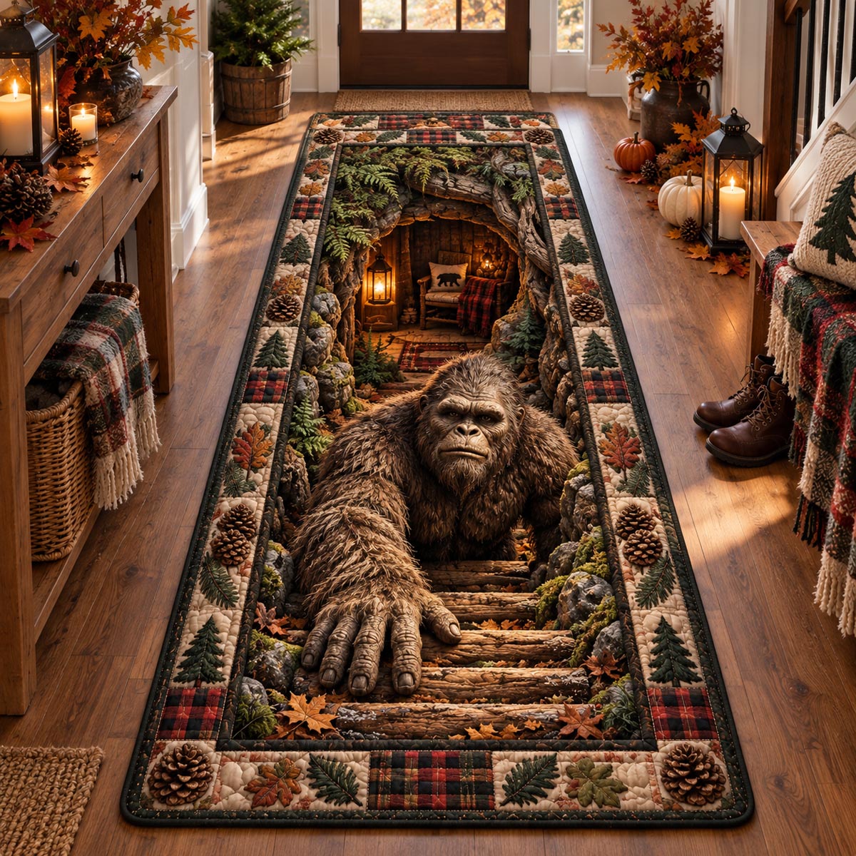Mossy Bigfoot Hideaway Runner Carpet NCU0DV10131