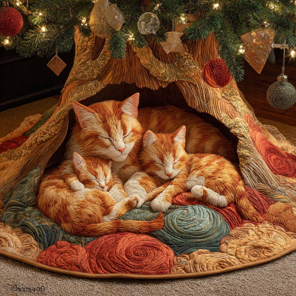 Mother Nest Quilted Tree Skirt NCU0XD1435