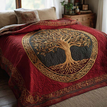 Mother Tree Quilted Blanket NCU0XD2403