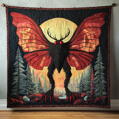 Mothman Prophecies Quilted Blanket NCU0DV3216