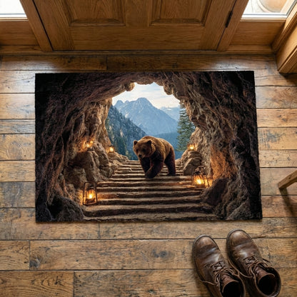 Mountain Bear Doormat NCU0TV1729