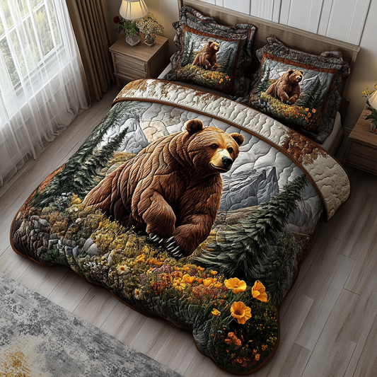 Mountain Roamer Quilted Bedding Set NCU0DV4933