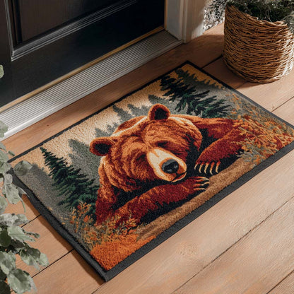 Mountain Bear Doormat NCU0NT10133