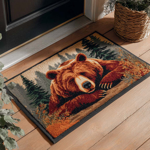 Mountain Bear Doormat NCU0NT10133