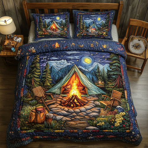 Mountain Bliss 3-Piece Quilted Bedding Set NCU0VL2090