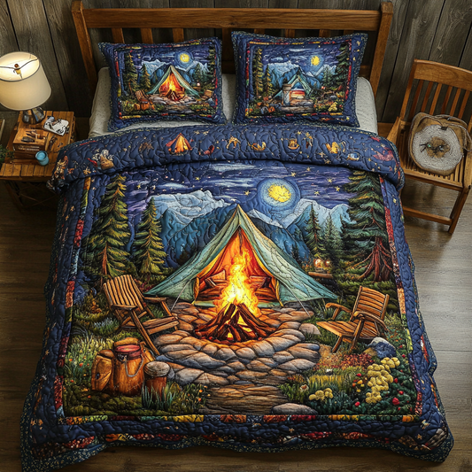 Mountain Bliss 3-Piece Quilted Bedding Set NCU0VL2090