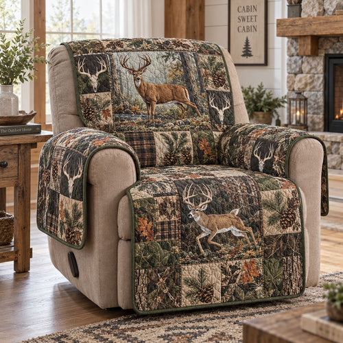 Mountain Buck Heritage Quilted Sofa Cover NCU0PT12238
