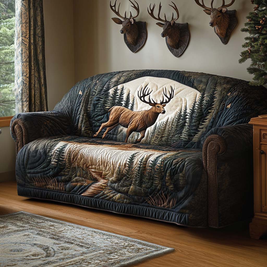 Mountain Buck Quilted Sofa Cover NCU0NT10827