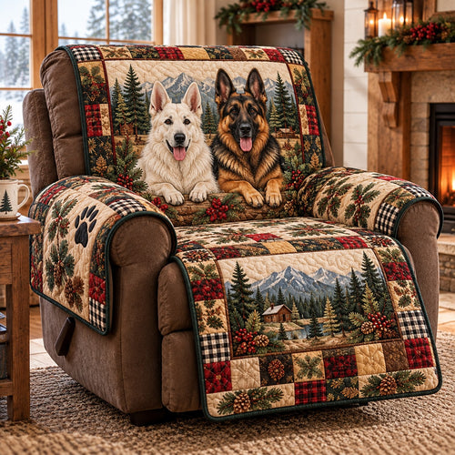 Mountain Cabin Lodge Quilted Sofa Cover NCU0PT12265