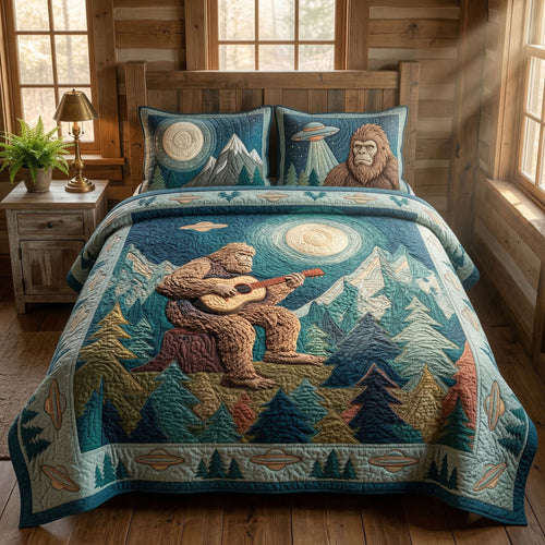 Mountain Camp 3-Piece Quilted Bedding Set NCU0NT12592