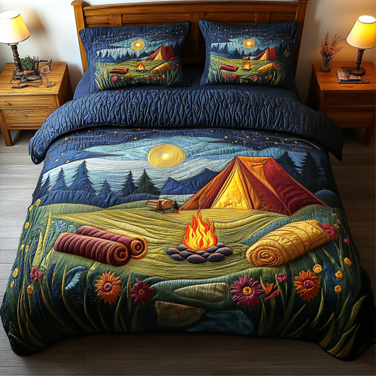 Mountain Escape 3-Piece Quilted Bedding Set NCU0DK6214