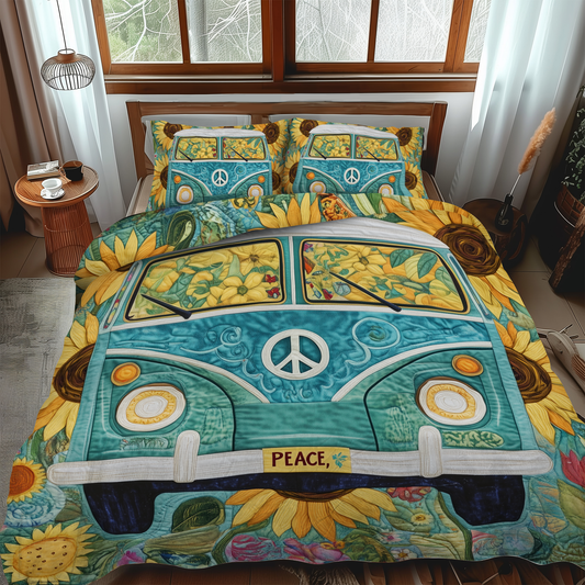 Mountain Escape 3-Piece Quilted Bedding Set NCU0VL664