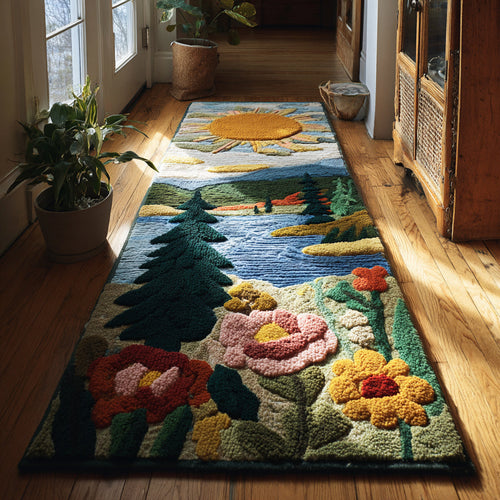 Mountain Forest Sun Runner Carpet NCU0HH1031