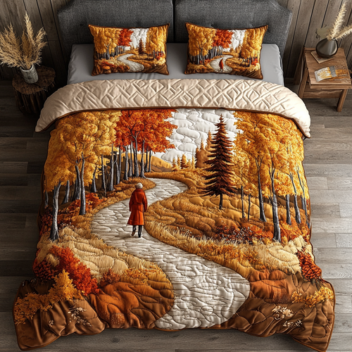 Mountain Glow 3-Piece Quilted Bedding Set NCU0DK9396