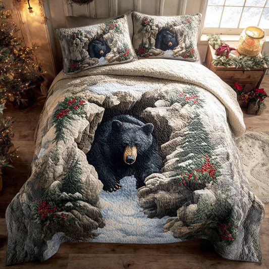 Mountain Guardian 3-Piece Quilted Bedding Set NCU0TV1155