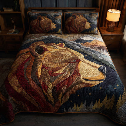 Mountain Haven 3-Piece Quilted Bedding Set NCU0DK12047