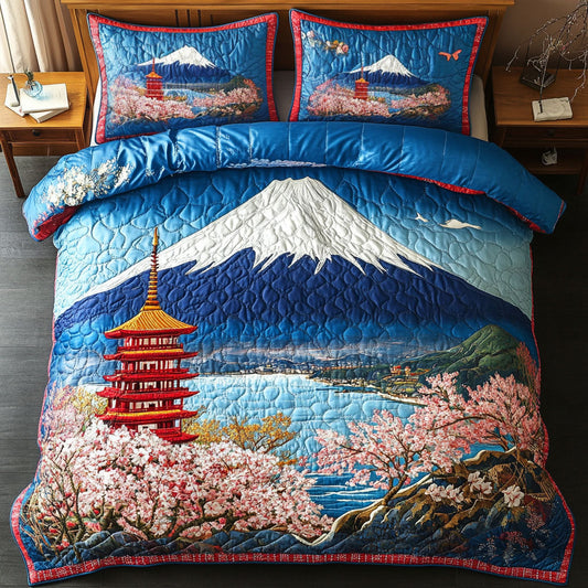 Mountain Muse 3-Piece Quilted Bedding Set NCU0NT7298