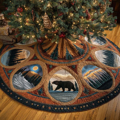 Mountain Refuge Quilted Tree Skirt NCU0XD1751