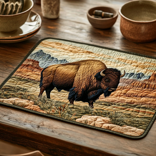 Mountain Roam Quilted Place Mat NCU0VH5233